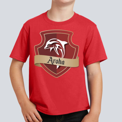Youth T-Shirt - House Aroha Shield Thumbnail