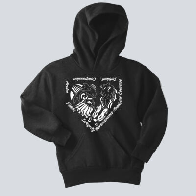 Youth Hoodie - House Fidelis - Houses Home Plate Thumbnail