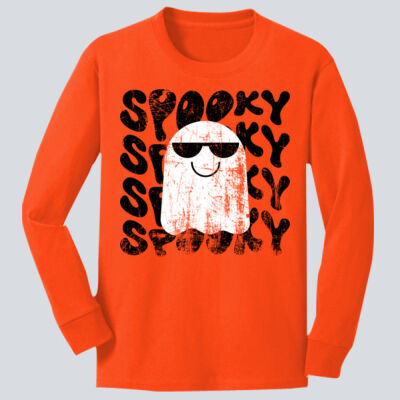 Youth Long Sleeve Shirt - Fall Holidays - Ghost Thumbnail