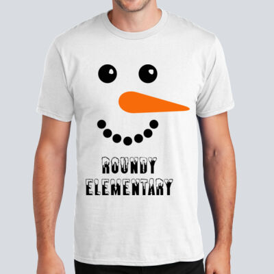 Adult T-Shirt - Winter Holidays - Snowman Thumbnail