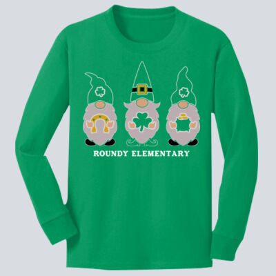 Youth Long Sleeve Shirt - Spring - Leprechaun's  Thumbnail
