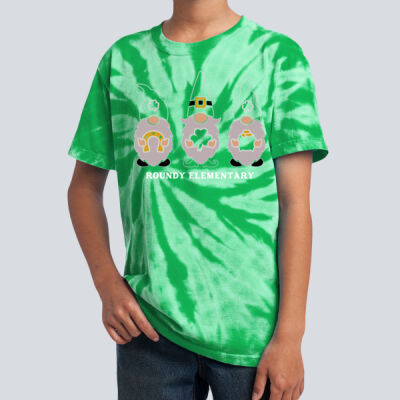 Youth Tie-Dye T-Shirt - Spring - Leprechaun's  Thumbnail