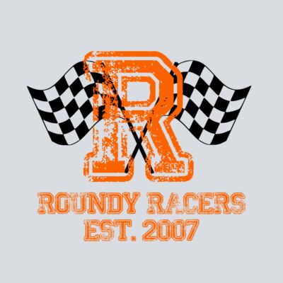 Distressed R with Flags - Orange Thumbnail