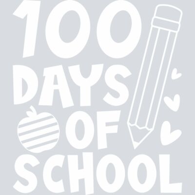 100 Days pencil - White Thumbnail