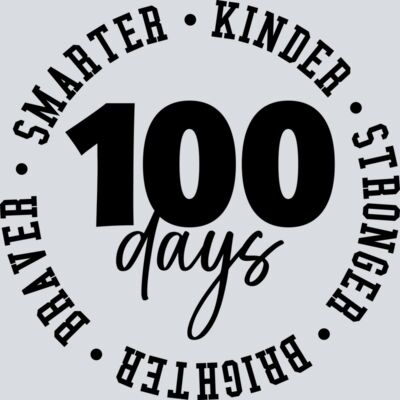 100 days circle - Black Thumbnail